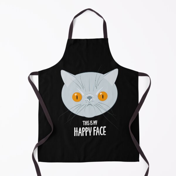 Item preview, This is my happy face - exotic cat designed and sold by Wonderingalice8.