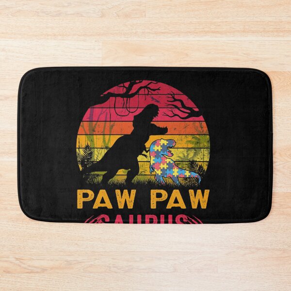 Item preview, Paw Paw Saurus Rex Autism Awareness Funny Dinosaur Gift designed and sold by mynotn.