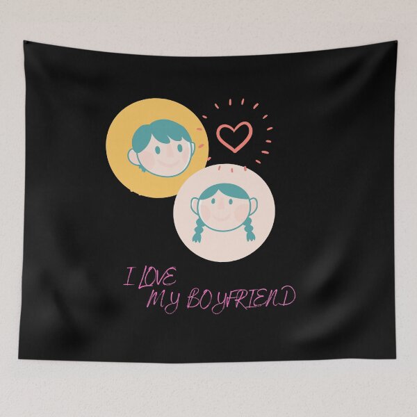 Item preview, I love my boyfriend designed and sold by eakkung.