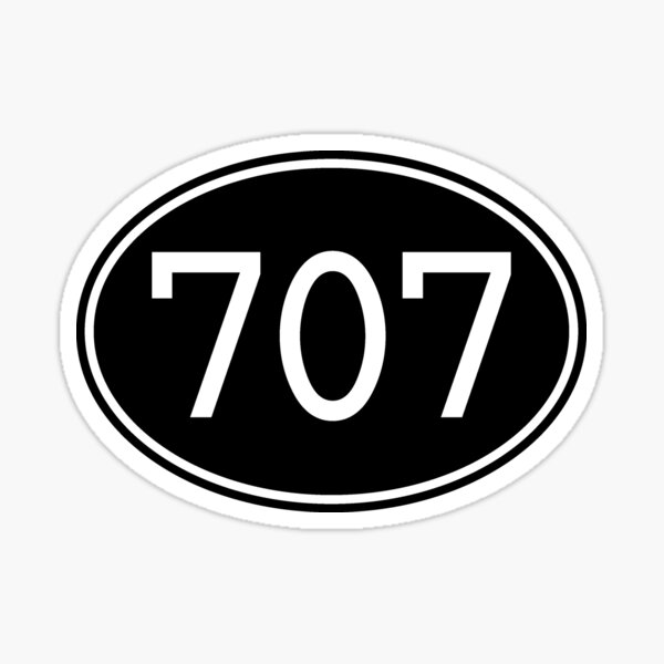 Artikel-Vorschau von Vorwahl 707, designt und verkauft von smashtransit.