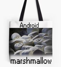 Android Marshmallow Tote Bag