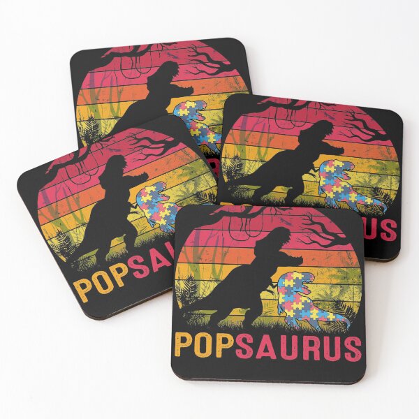 Item preview, Pop Saurus Rex Autism Awareness Funny Dinosaur Gift designed and sold by mynotn.