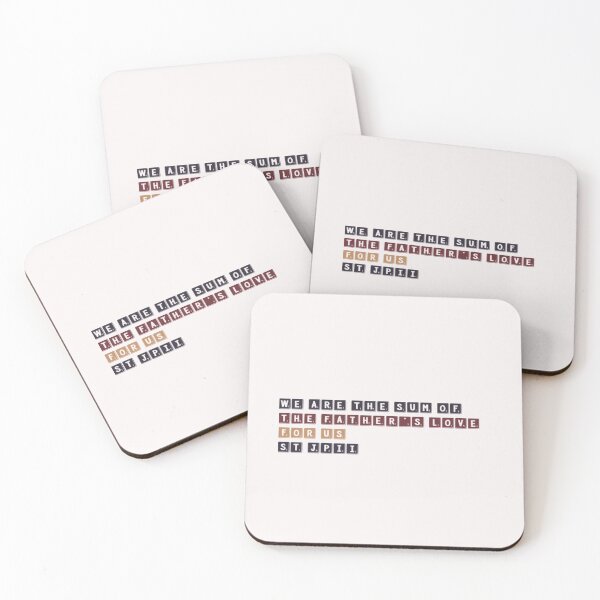 Item preview, St John Paull II Quote designed and sold by Obitez.