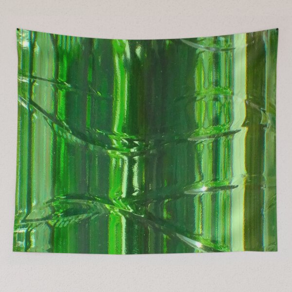 Item preview, Striped green and liquefied designed and sold by Hubiundhubi.