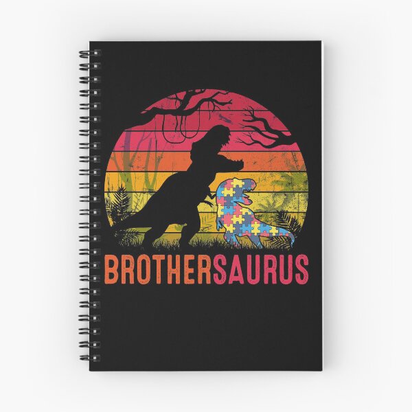 Item preview, Brother Saurus Rex Autism Awareness Funny Dinosaur Gift designed and sold by mynotn.