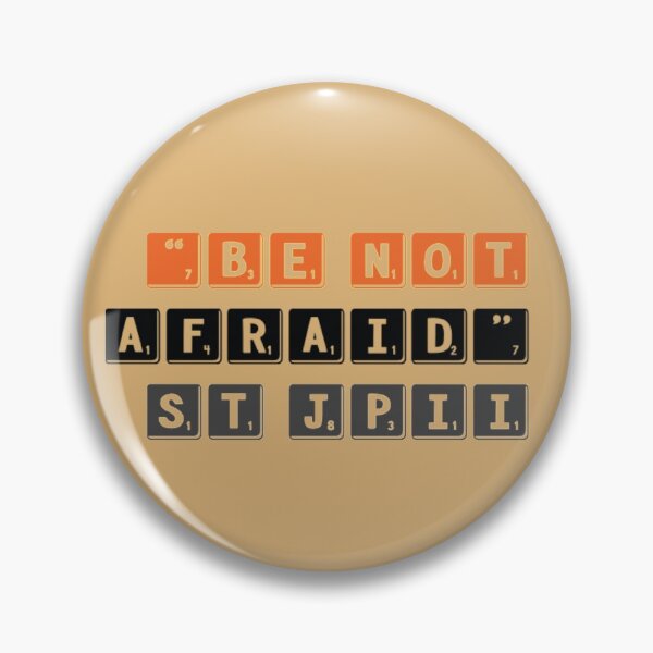 Item preview, "Be not afraid" designed and sold by Obitez.