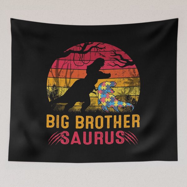 Item preview, Big Brother Saurus Rex Autism Awareness Funny Dinosaur Gift designed and sold by mynotn.