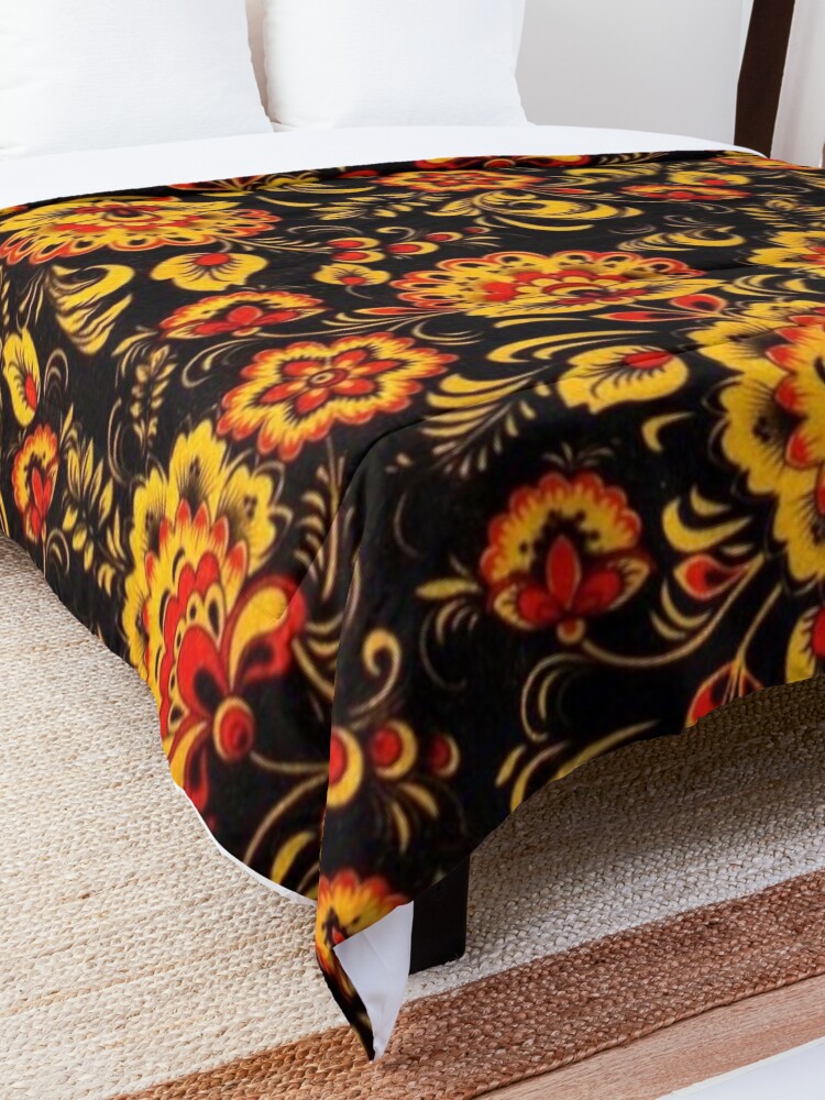 Alternate view of Khokhloma Comforter