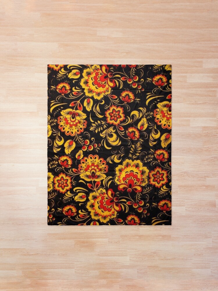 Alternate view of Khokhloma Comforter