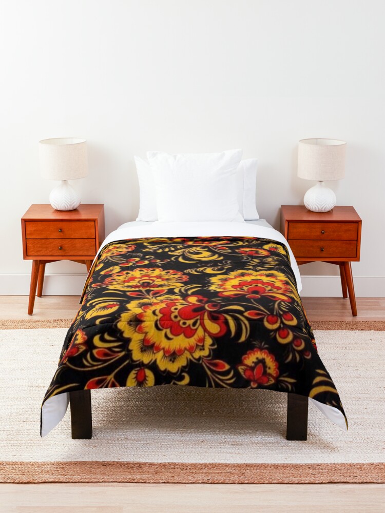 Alternate view of Khokhloma Comforter