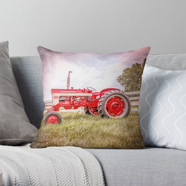 IH 240 Profile - Lomo Throw Pillow