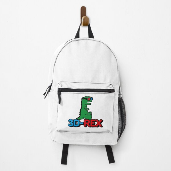Item preview, 3D-Rex vintage funny T-Rex cartoon 3D glasses meme designed and sold by LaundryFactory.