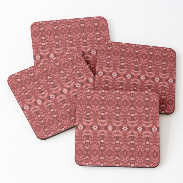 Item preview, Blood Red Tribal Pattern and Squares designed and sold by ckylin.
