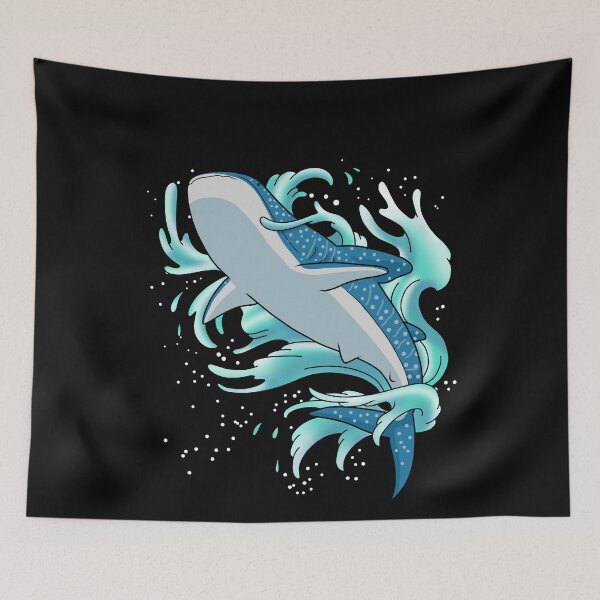 Item preview, Whale Shark Sticker Scuba Diving Snorkeling Whale Shark designed and sold by DSWShirts.