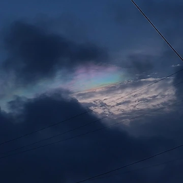 Artwork thumbnail, Pride rainbow clouds by RiaFazul