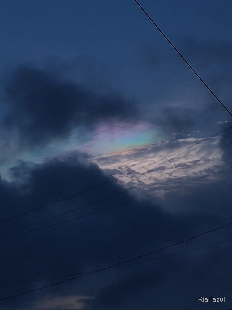 Pride Rainbow Clouds Sticker By Riafazul Redbubble