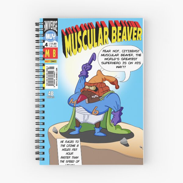 Item preview, Muscular Beaver Comic designed and sold by muyfl.