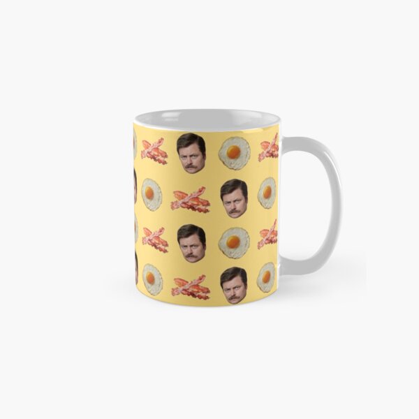 Eggs, Bacon, Ron Swanson Classic Mug