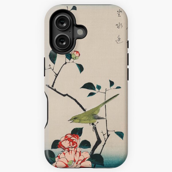 Item preview, Japanese nightingale Ukiyo-e Hiroshige designed and sold by Fiends.