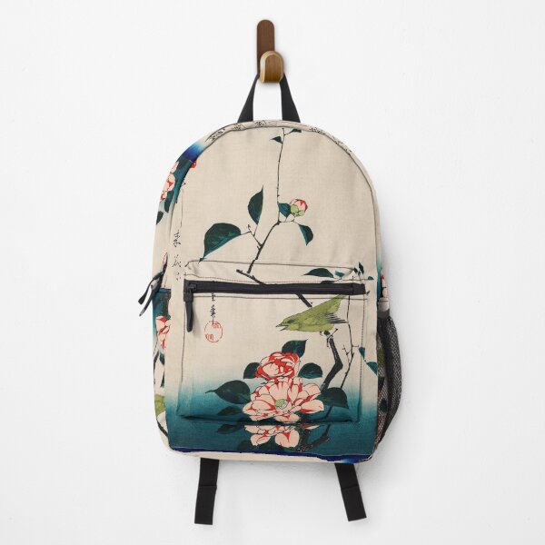 Item preview, Japanese nightingale Ukiyo-e Hiroshige designed and sold by Fiends.