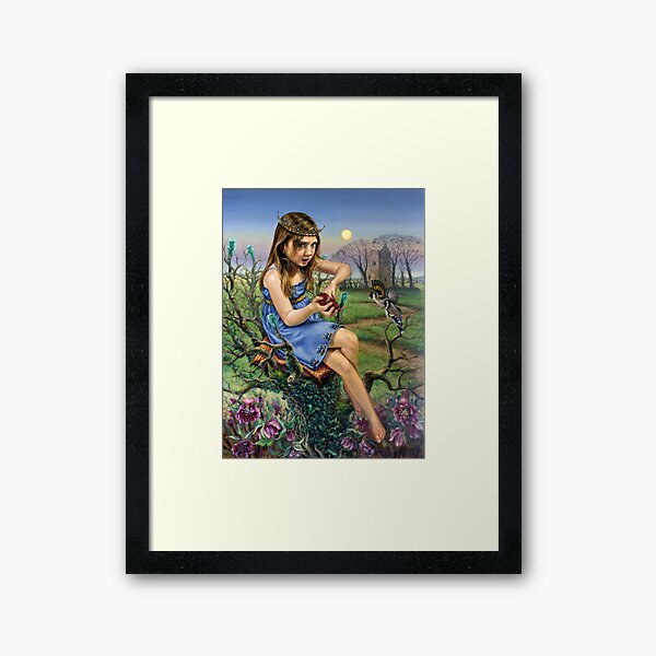 The Hedge Queen Framed Art Print