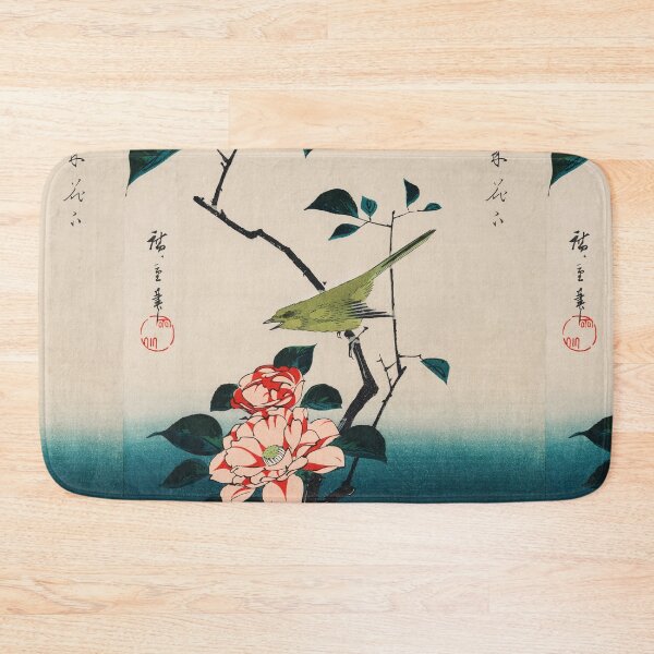 Item preview, Japanese nightingale Ukiyo-e Hiroshige designed and sold by Fiends.