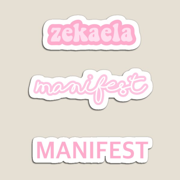 Artikel-Vorschau von Manifest Sticker Pack, designt und verkauft von TillyJones.