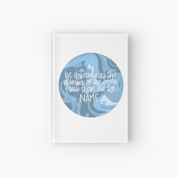Psalm 147:4 Hardcover Journal