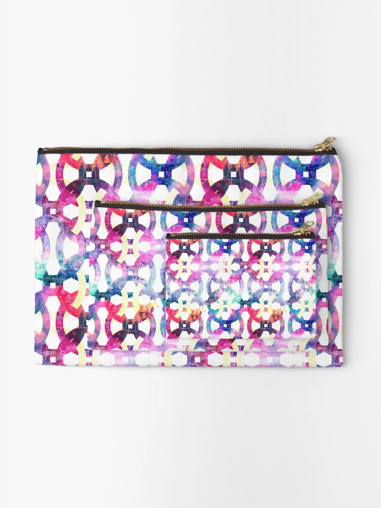 Thumbnail 2 of 4, Zipper Pouch, Abstract Pattern designed and sold by StudioNeely.