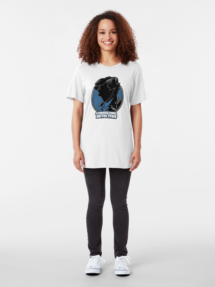 Alternate view of Consulting Detective Slim Fit T-Shirt