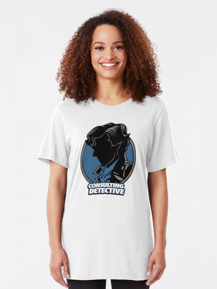 Alternate view of Consulting Detective Slim Fit T-Shirt