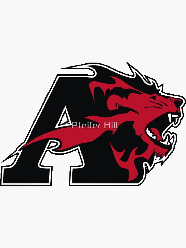 Thumbnail 3 of 3, Sticker, Albright College designed and sold by phatmonie.