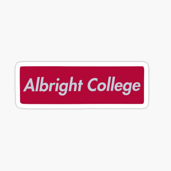 "Albright College" Sticker for Sale by phatmonie Redbubble