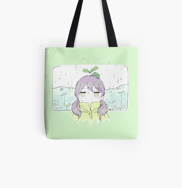 Rainy All Over Print Tote Bag