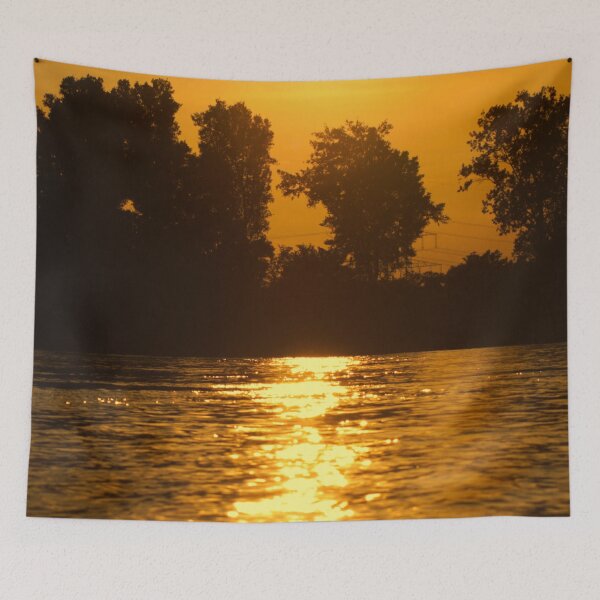 Item preview,  makes the Rhine look like liquid gold bathed in golden light. designed and sold by Hubiundhubi.