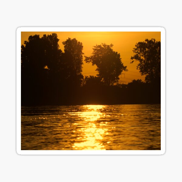 Item preview,  makes the Rhine look like liquid gold bathed in golden light. designed and sold by Hubiundhubi.