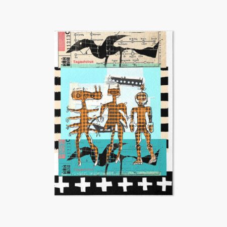 Alien Fashionistas Art Board Print