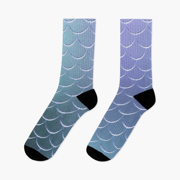 Item preview, Minimalist Fish Scale Pattern in Iridescent Blue 22 designed and sold by simplydesignart.