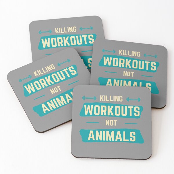 Item preview, Killing Workouts Not Animals - Vegan Athlete designed and sold by m95sim.
