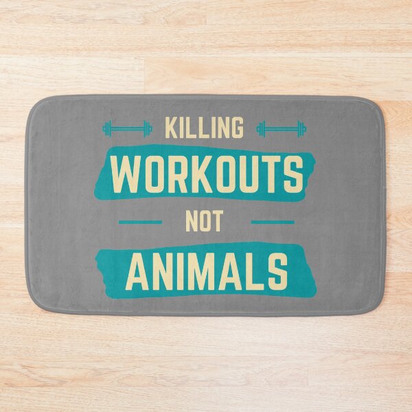 Item preview, Killing Workouts Not Animals - Vegan Athlete designed and sold by m95sim.