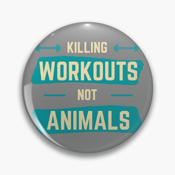 Item preview, Killing Workouts Not Animals - Vegan Athlete designed and sold by m95sim.