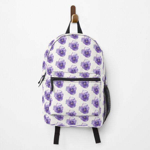Pansy colored pencils Backpack