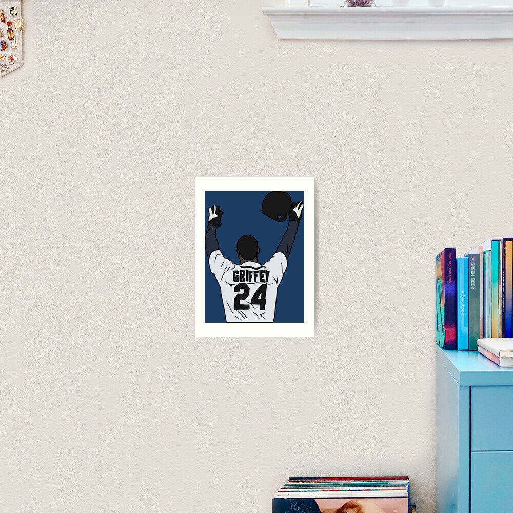 Ken Griffey Jr. Celebration Poster for Sale by RatTrapTees