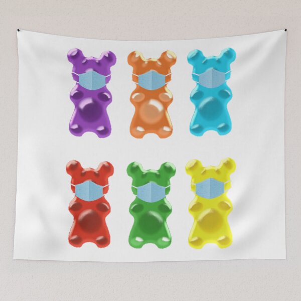 Item preview, Gummy Bears with Masks designed and sold by Aaronsb.