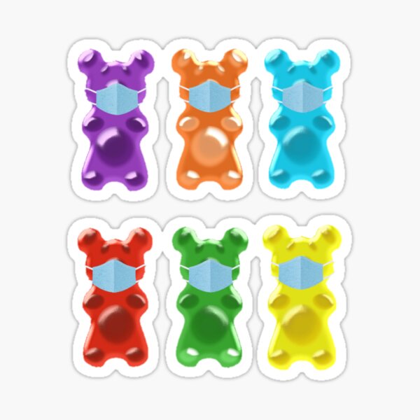 Item preview, Gummy Bears with Masks designed and sold by Aaronsb.