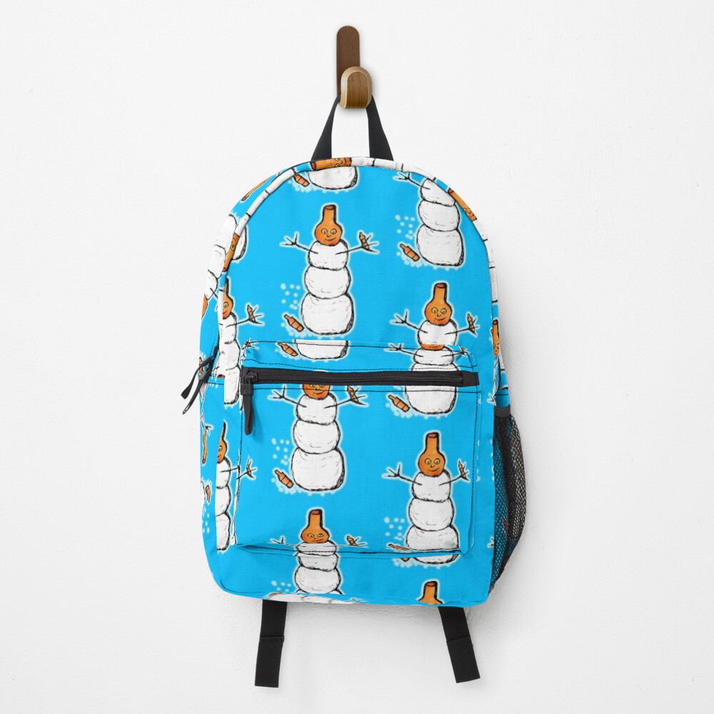 Beer Snowman Backpack