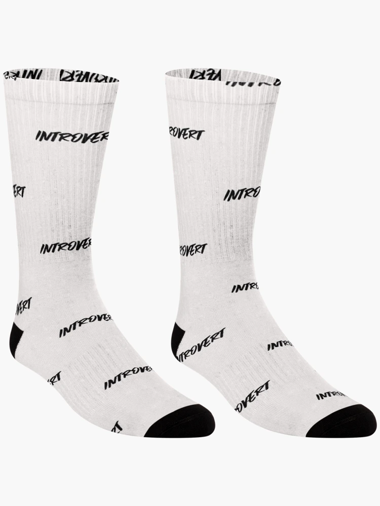 Thumbnail 3 of 5, Socks, Introvert designed and sold by RougeAtelier.