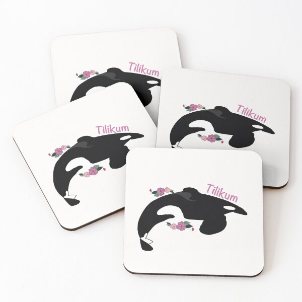 Item preview, Tilikum the killer whale flower art designed and sold by Animaldesigns24.