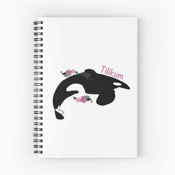 Item preview, Tilikum the killer whale flower art designed and sold by Animaldesigns24.
