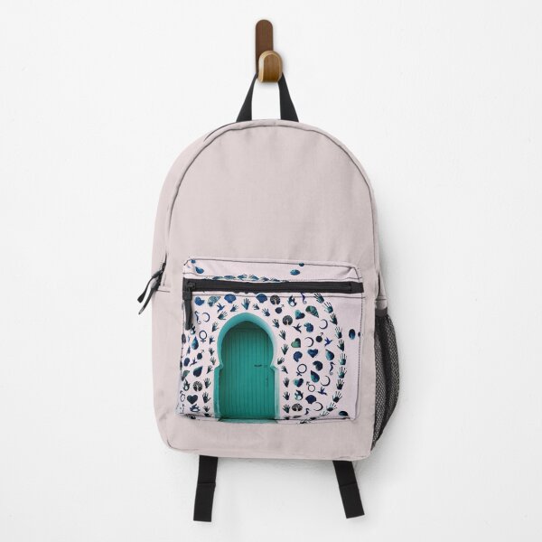 Item preview, Blue Moroccan Sea Shell Door, Asilah designed and sold by Wanderlora.